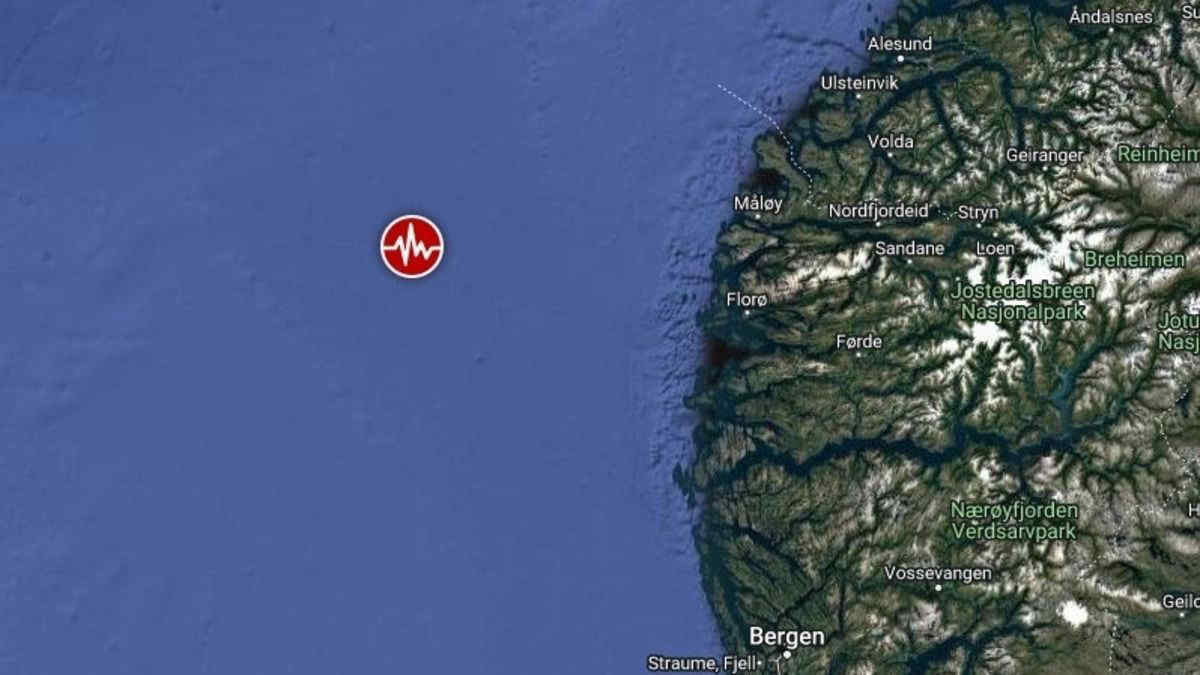 Terremoto Norvegia: violenta scossa di magnitudo 5.2 a circa 300 km dalla costa