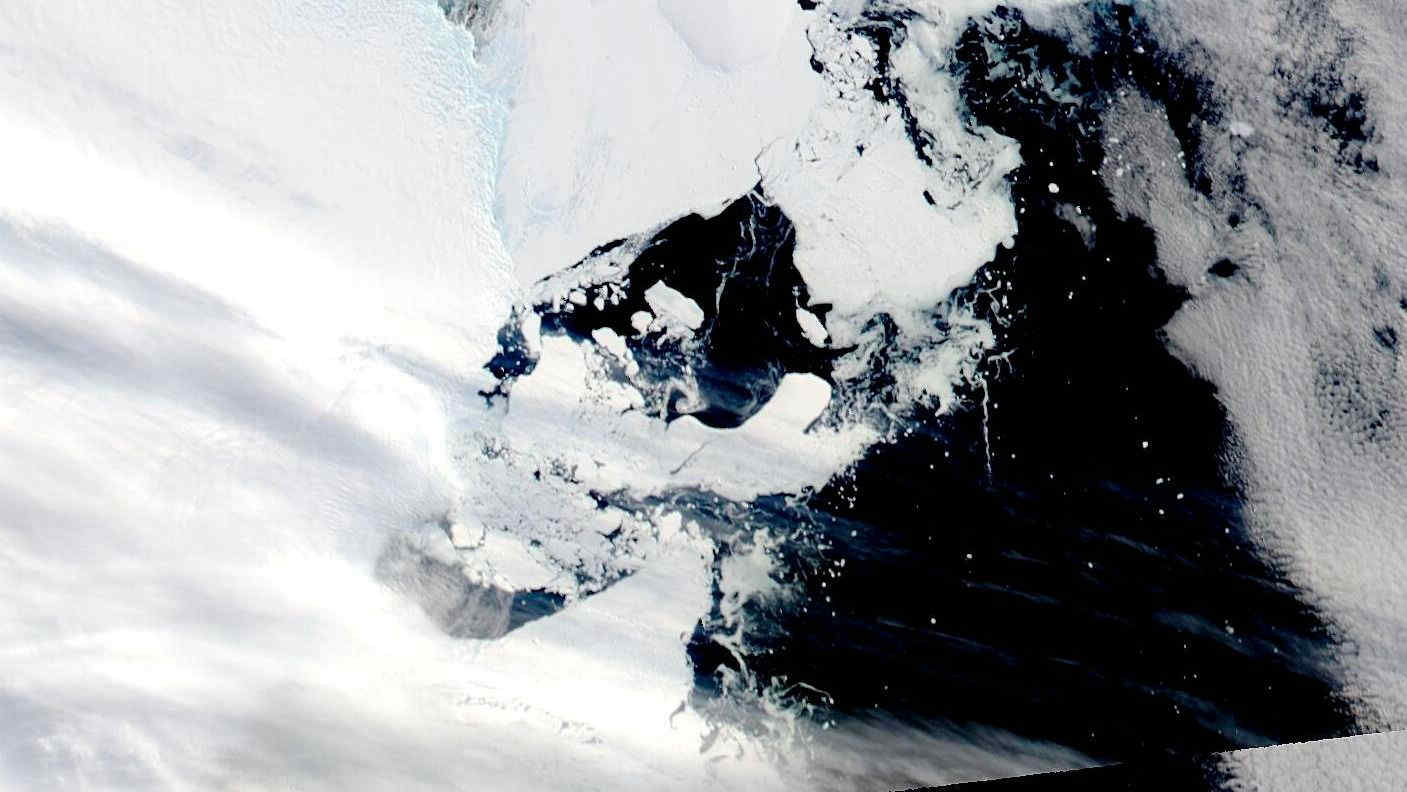 Antartide, si è disintegrata una piattaforma di ghiaccio grande come Roma