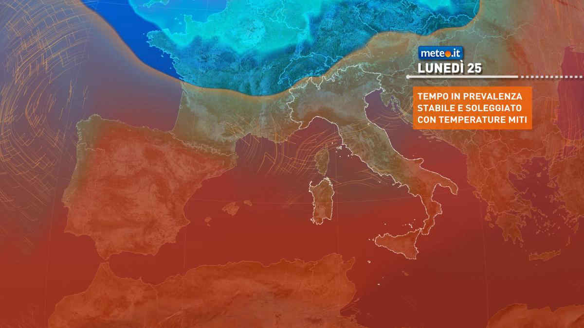 Meteo, 25 aprile instabile su parte dell'Italia: le zone coinvolte dai temporali