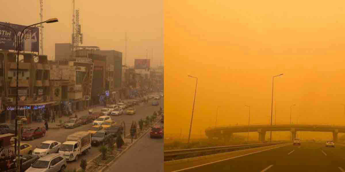 Clima, incredibile tempesta di polvere e sabbia sull’Iraq: le foto