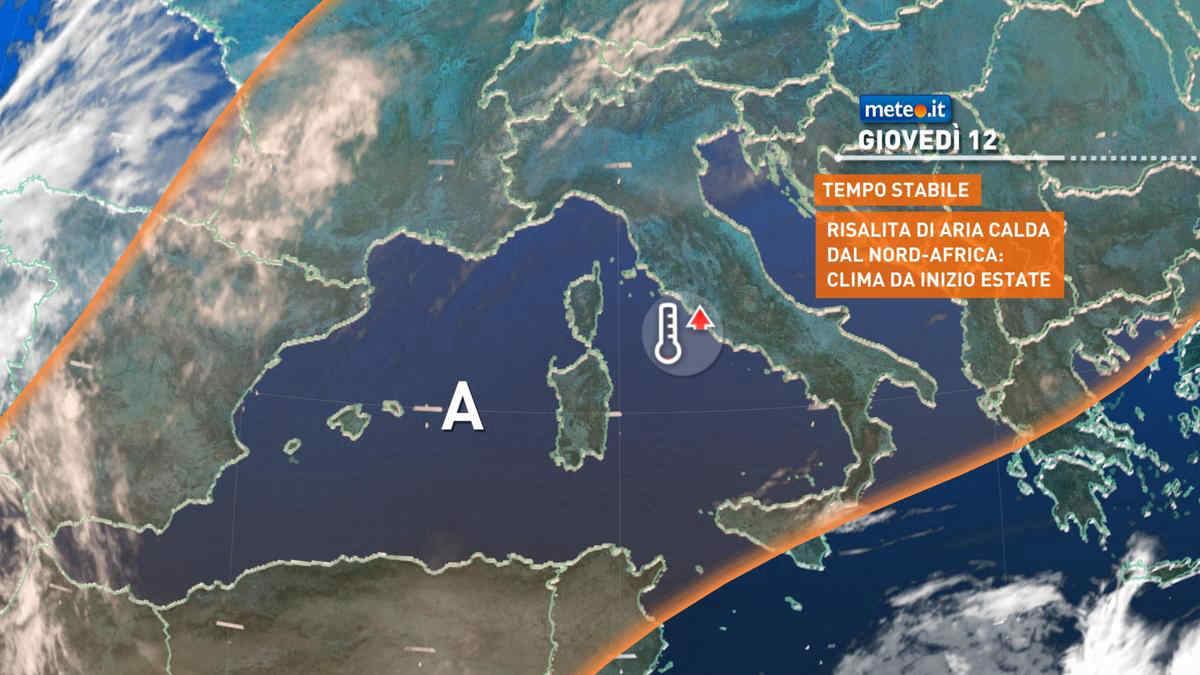 Meteo, caldo da piena estate sull'Italia con punte di 30 gradi