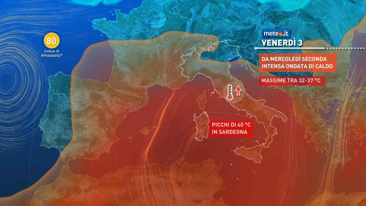 Meteo, inizio giugno rovente. Anticiclone Africano sull'Italia: temperature fino a 40 gradi, ecco dove