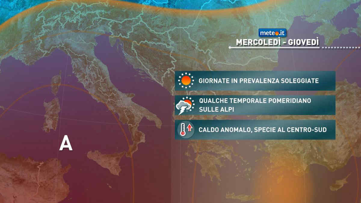 Meteo: Italia nella morsa del caldo! 2 giugno con sole, afa e oltre 35°C