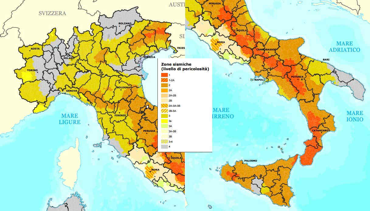 Mappe mensili della sismicità, aprile 2022: i dati