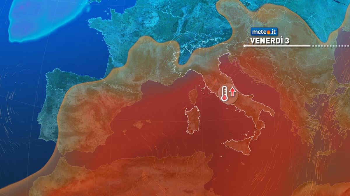 Meteo: 3 giugno di caldo intenso, ma attenzione ai temporali. Ecco dove