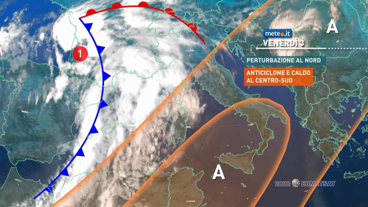 Meteo, 3 giugno tra caldo intenso e temporali. Dove si scateneranno?