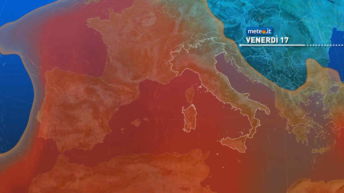 Meteo 17 giugno con caldo afoso, arriveremo intorno ai 35 gradi anche in città come Milano e Firenze