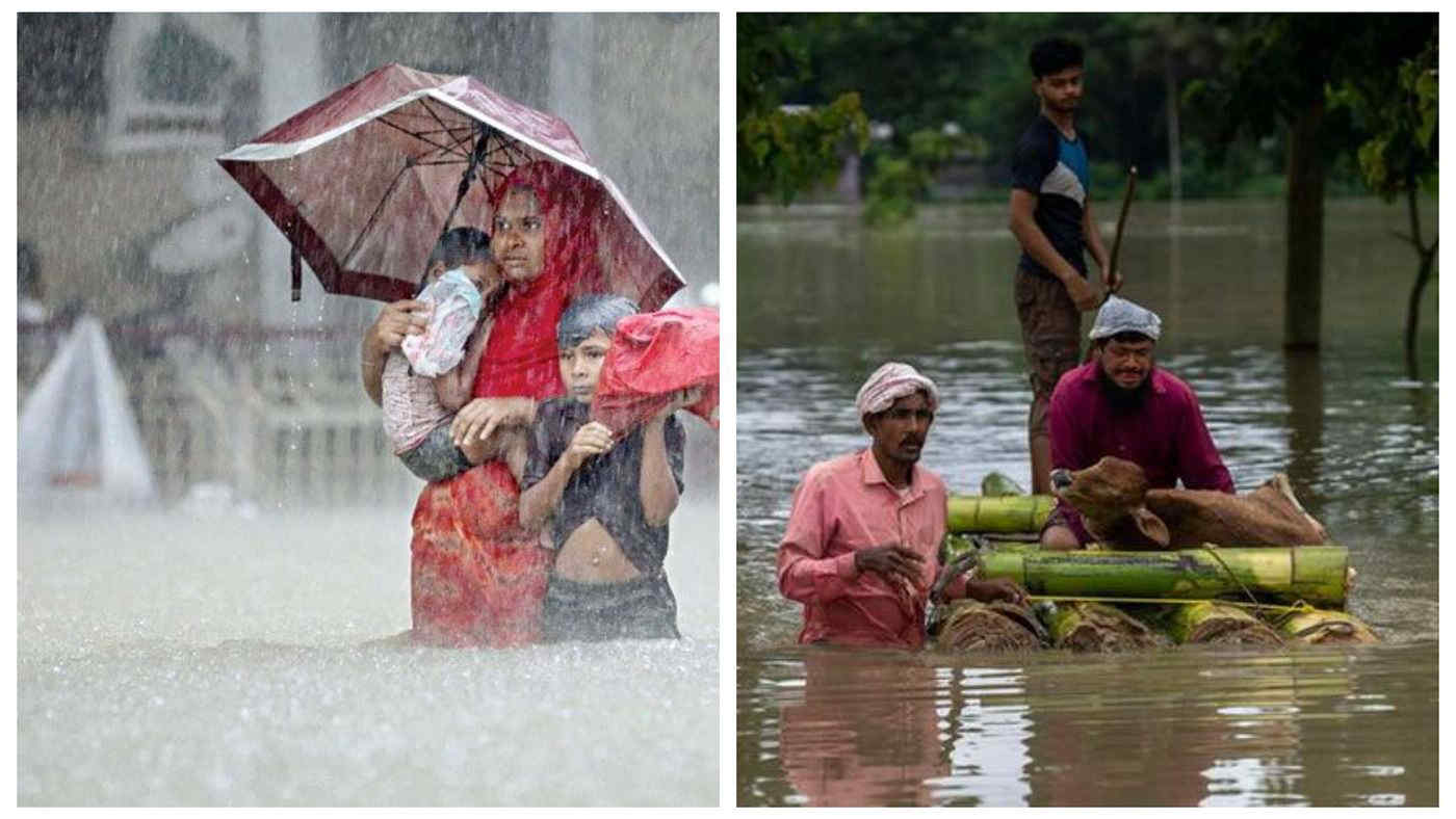 Piogge monsoniche, morti e inondazioni: il disastro umanitario in India e Bangladesh | FOTO E VIDEO