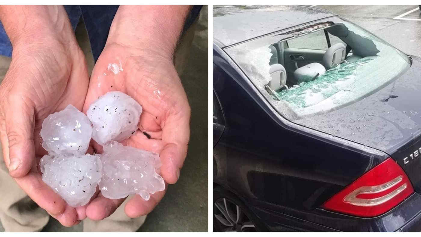 Maltempo in Piemonte, temporali e grandine, danni a Saluzzo | Video