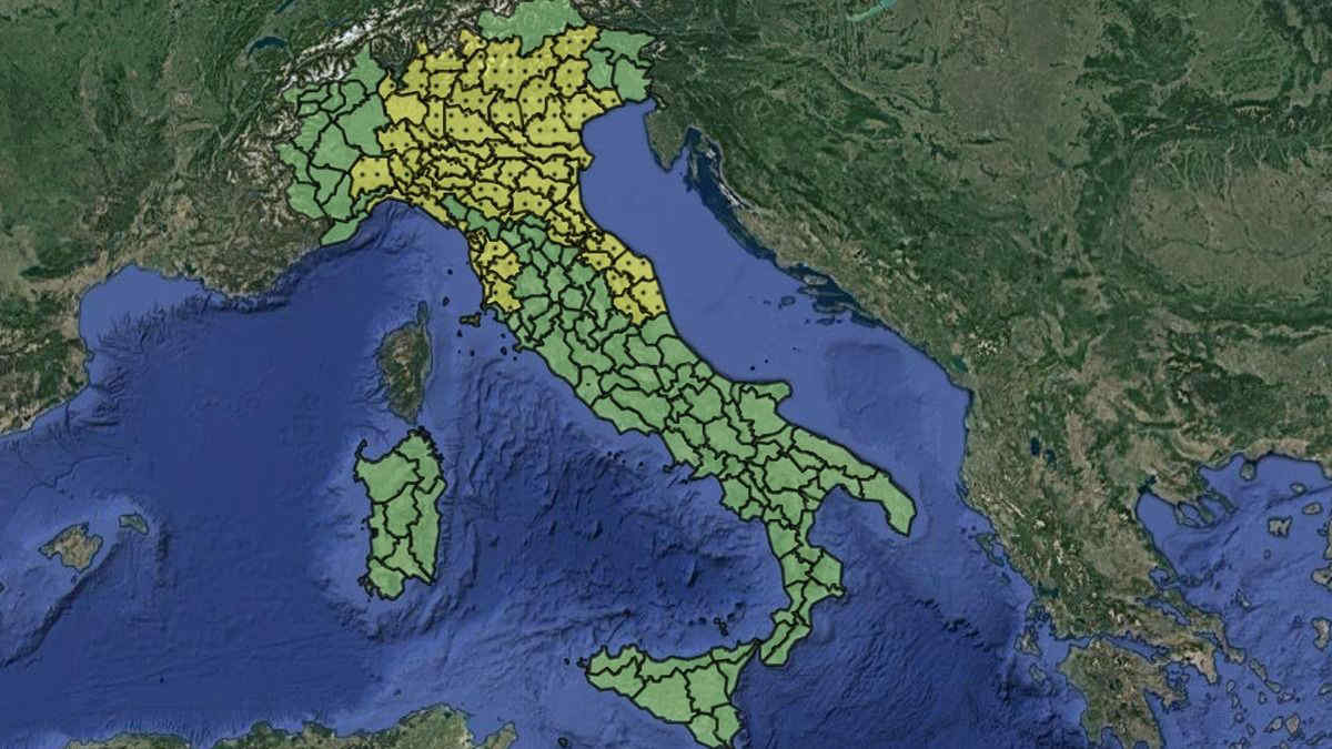 Allerta meteo per maltempo per il 31 agosto: 8 regioni coinvolte, ecco quali