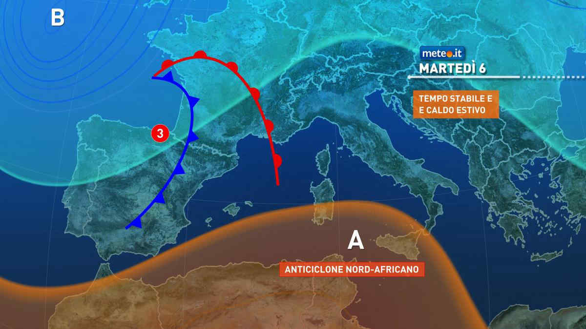 Meteo: 6 settembre con l'anticiclone africano, ma ci sono temporali in arrivo