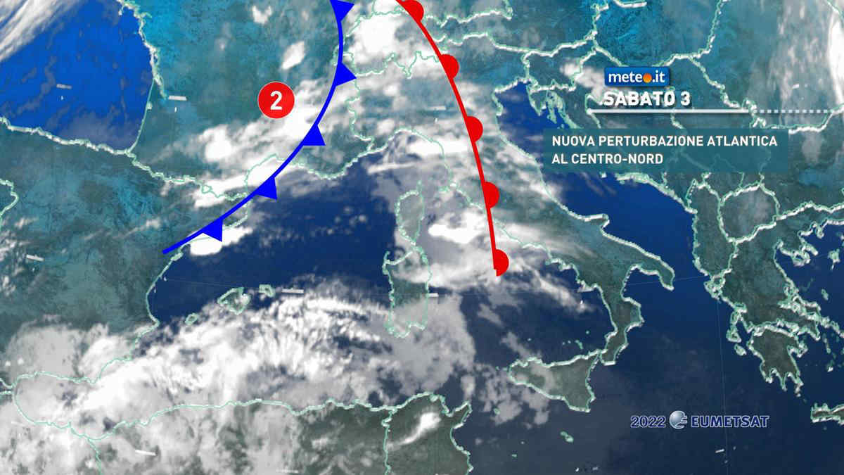 Meteo, perturbazione sull'Italia fra il 3 e il 4 settembre: rischio di forti temporali e grandine. Ecco dove