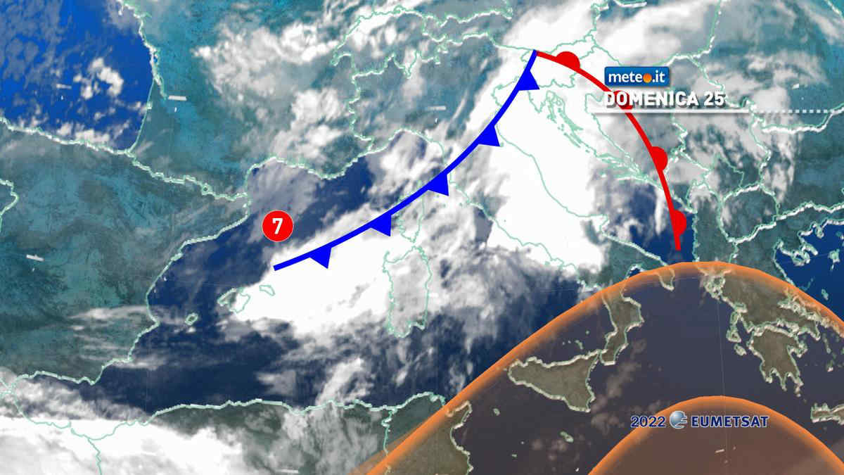 Meteo, 25 settembre a rischio nubifragi: maltempo intenso in molte regioni