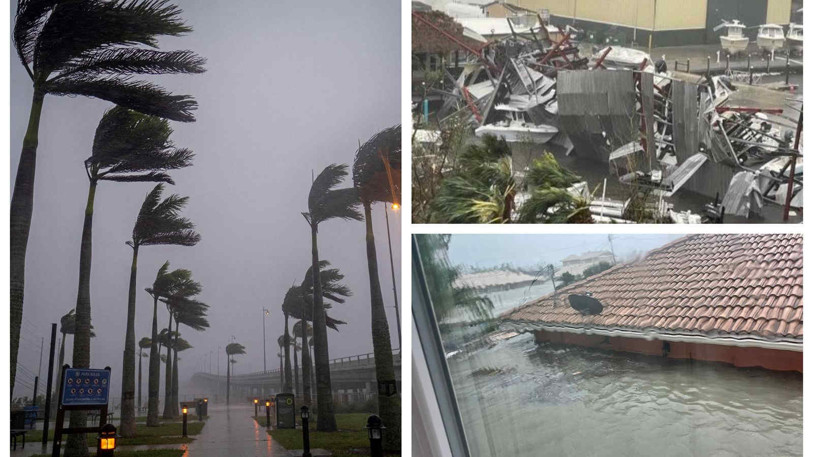 Uragano Ian sulla Florida con venti fino a 240 chilometri orari: foto e video