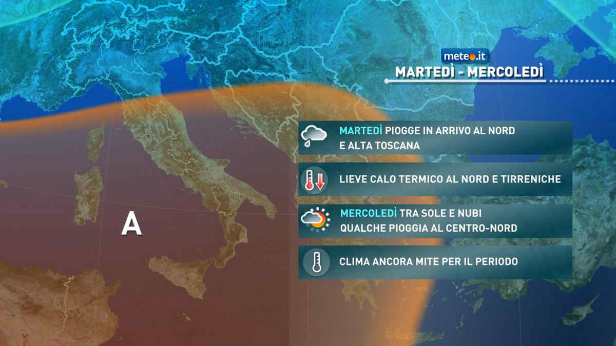 Meteo: Ognissanti con svolta! In arrivo pioggia, vento e clima autunnale