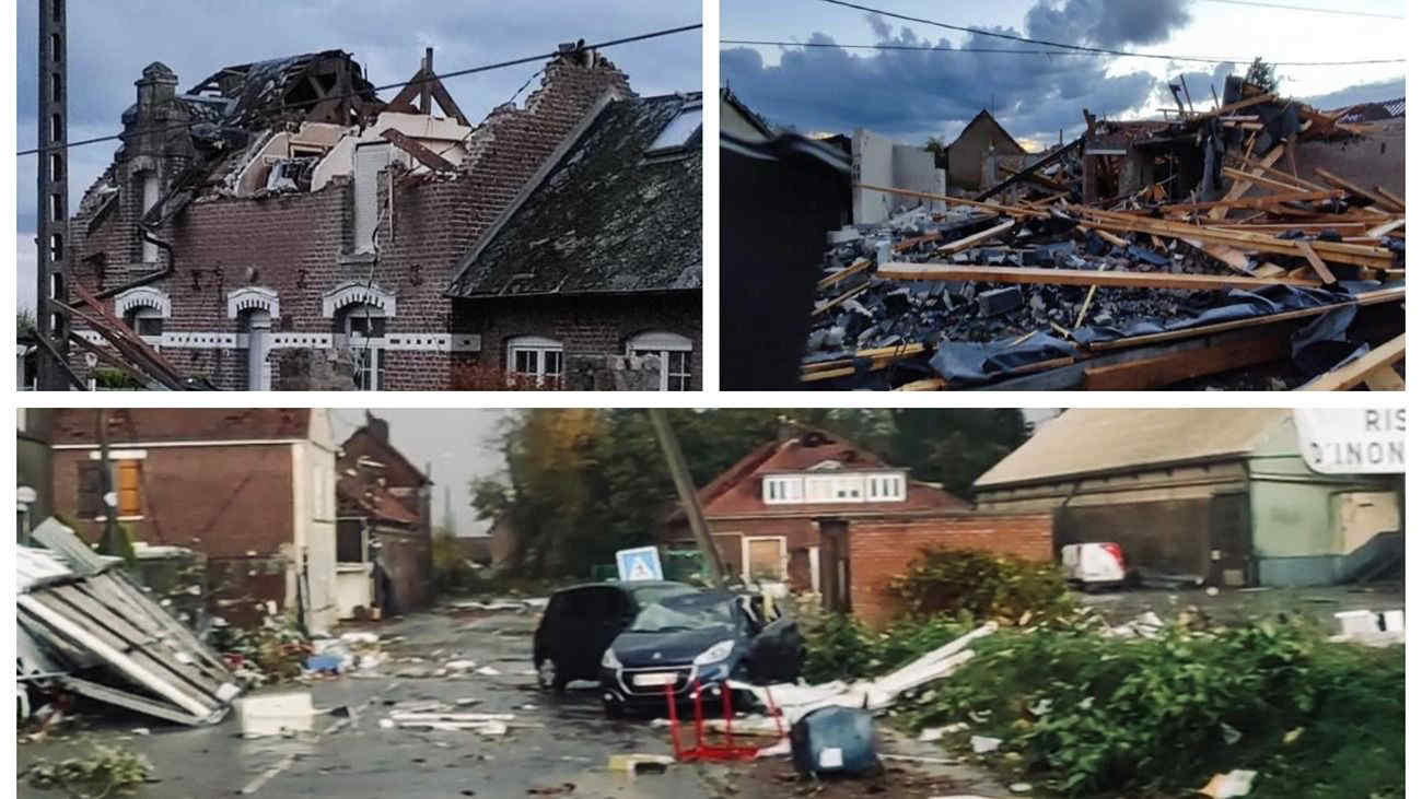 Tornado nella Francia del Nord, a Bihucourt: ecco cosa è accaduto