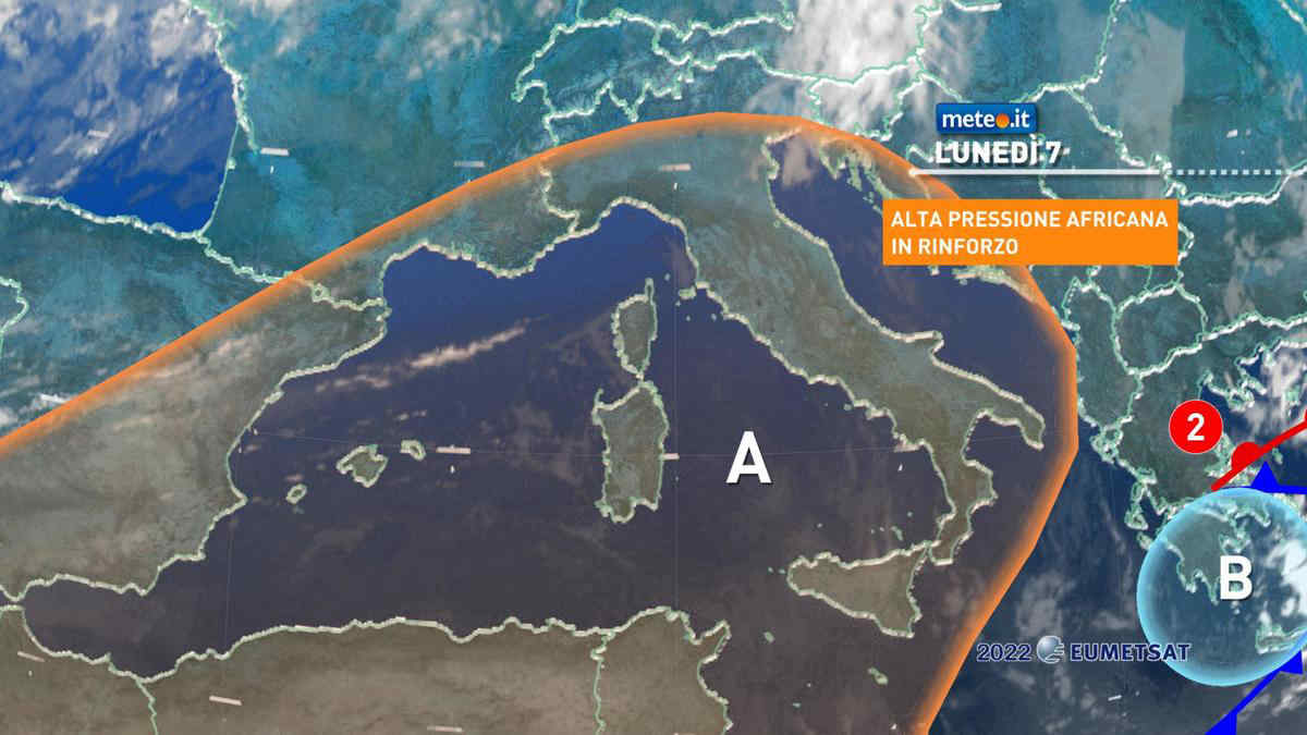 Meteo, 7 novembre stabile poi rapida perturbazione da mercoledì