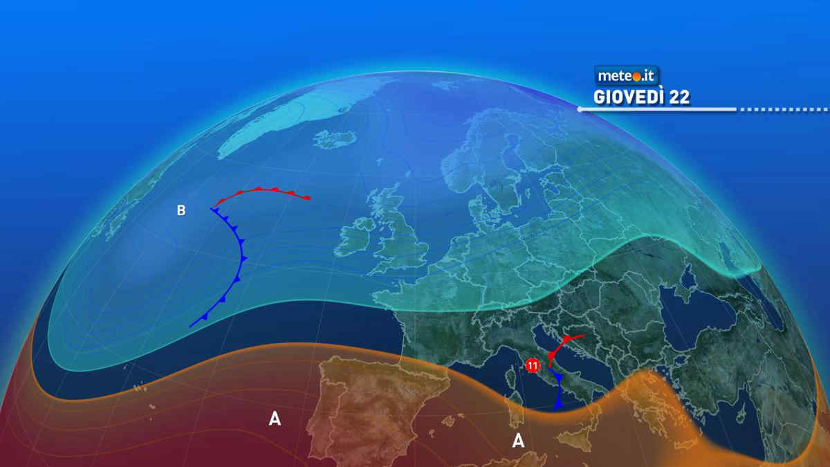 Meteo: 22 dicembre deboli piogge. Natale tra sole, nebbie, smog e caldo anomalo