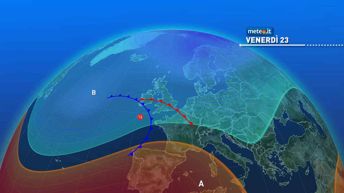 Meteo: venerdì 23 dicembre nebbie e poche piogge. Natale più stabile