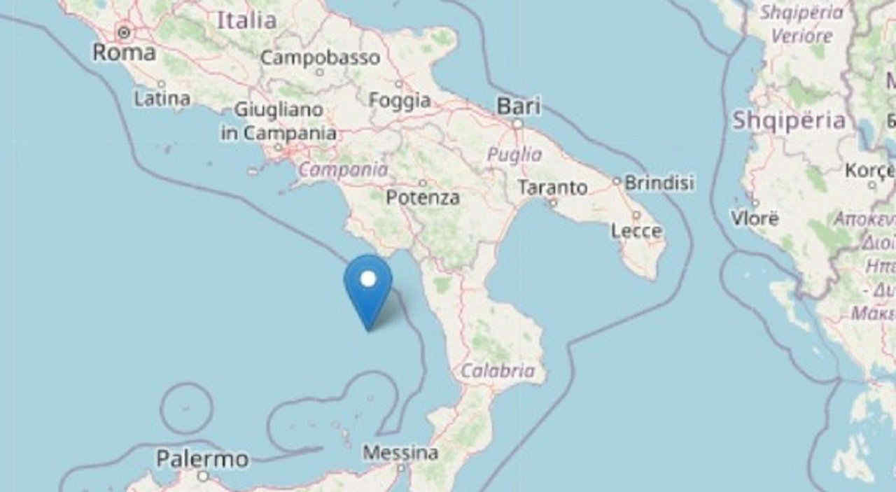 Terremoto nel Tirreno: sciame sismico nel Cosentino, ecco tutti i dati raccolti