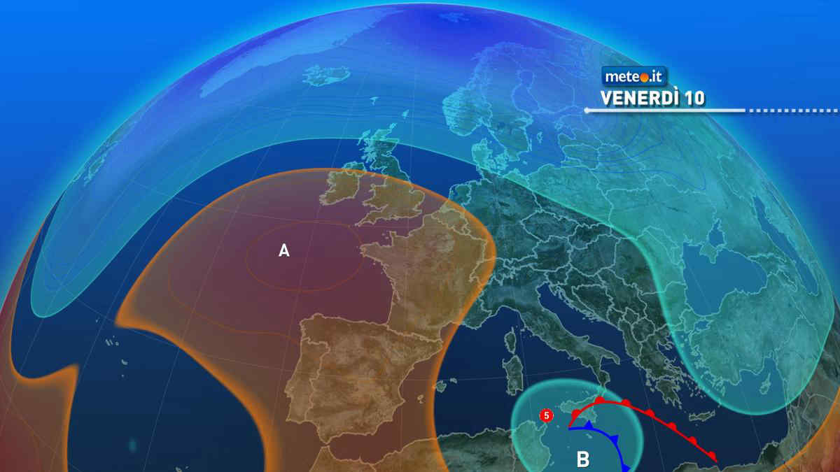 Ciclone mediterraneo a ridosso della Sicilia: fino a venerdì rischio nubifragi e venti di tempesta. Gli aggiornamenti meteo