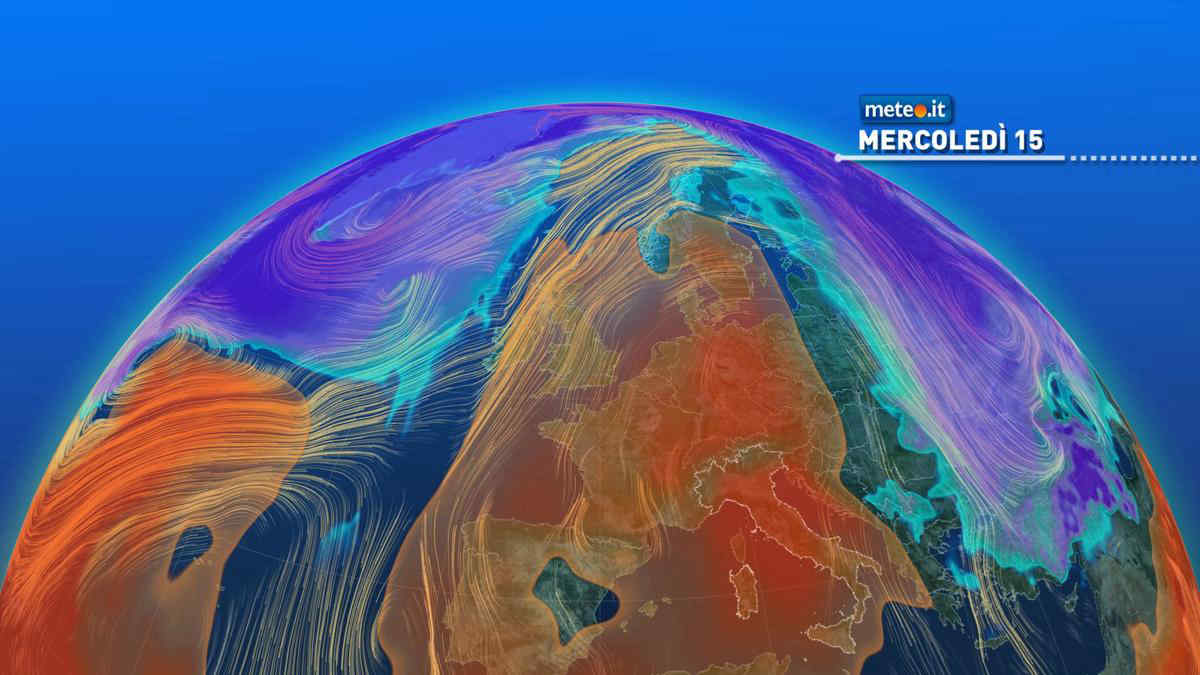 Meteo, mercoledì 15 febbraio anticiclone protagonista: ancora sole e caldo, ma con rischio nebbia e smog in aumento