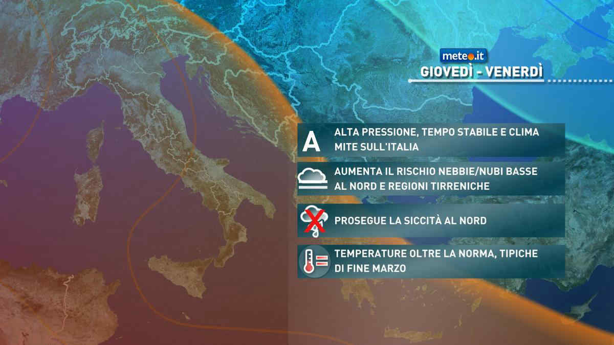 Meteo, 16 febbraio con clima primaverile e tempo stabile. Smog in aumento