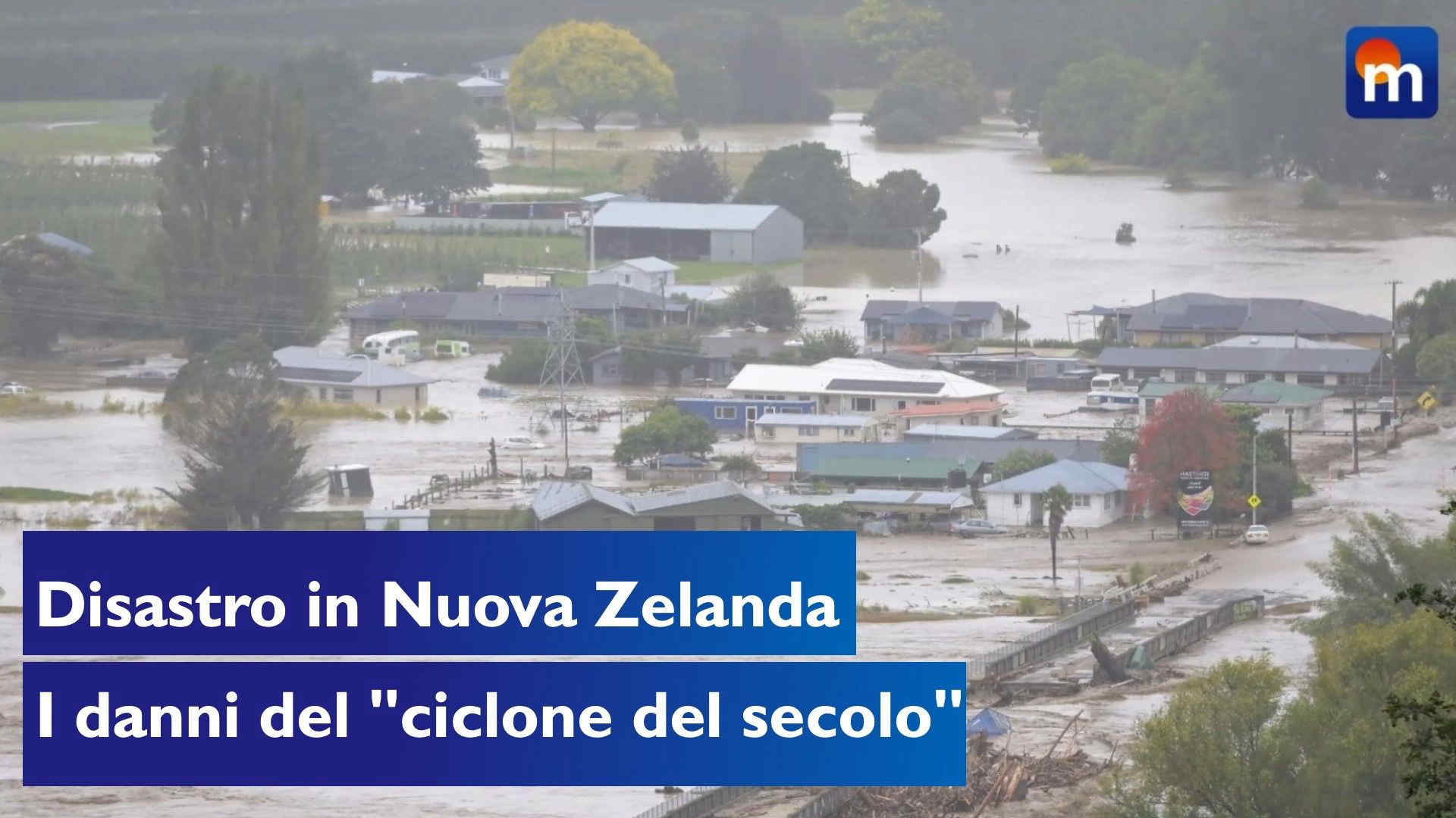 Nuova Zelanda in ginocchio, colpita dal “ciclone del secolo”. VIDEO