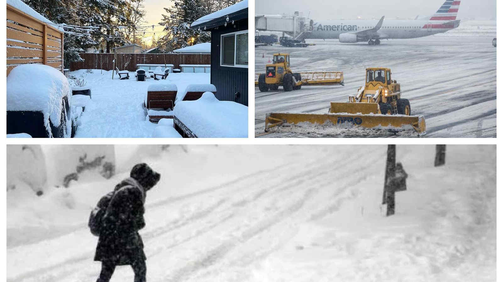 Tempeste di neve e caldo da record negli Stati Uniti: il Paese diviso dal meteo