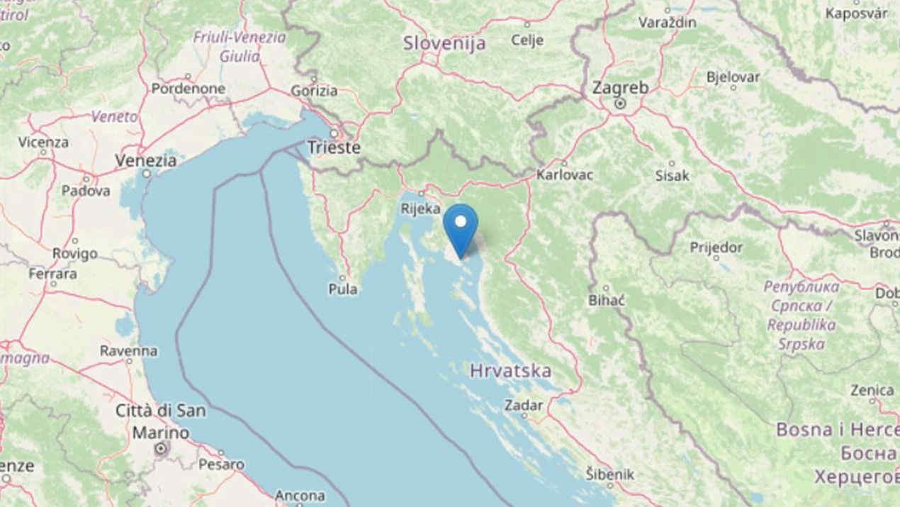 Terremoto: scossa di magnitudo 5.0 in Croazia, avvertita anche in Italia, in Friuli-Venezia Giulia