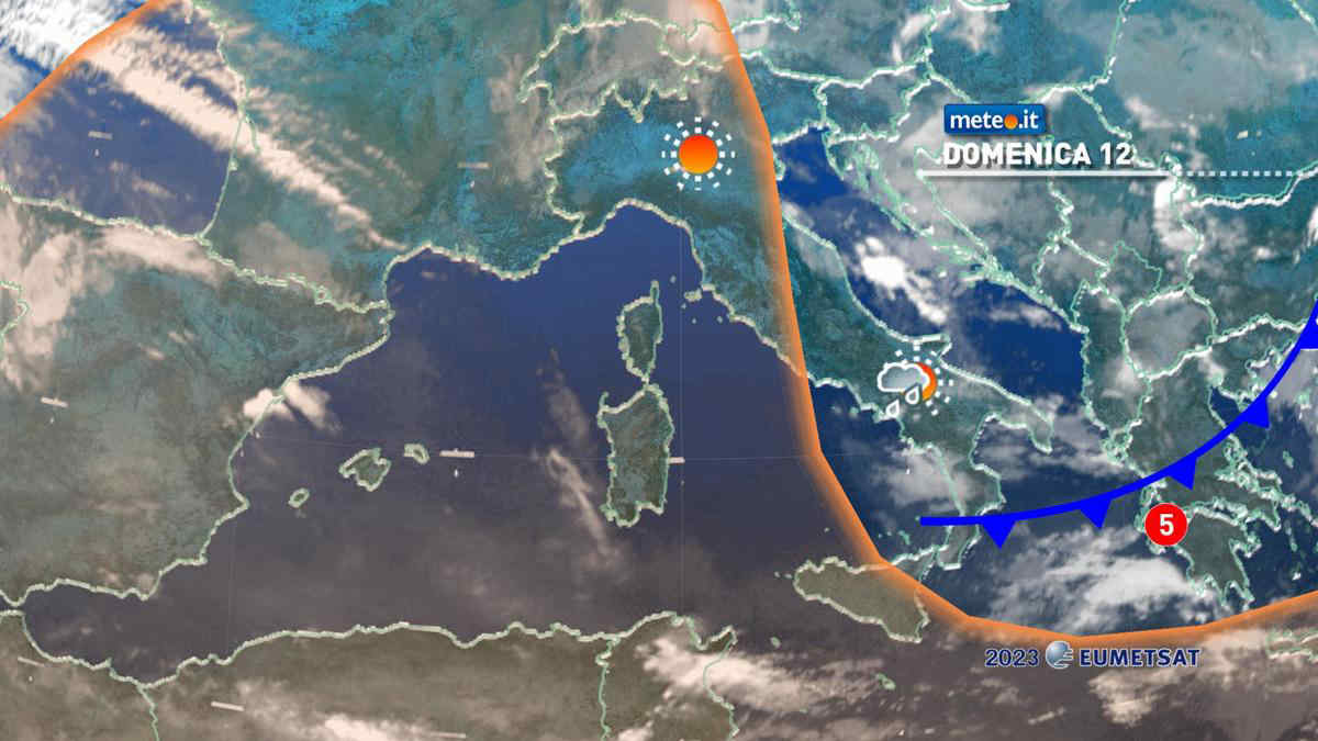 Domenica con poche piogge, ma aumenta il freddo in alcune regioni: le previsioni per il 12 marzo