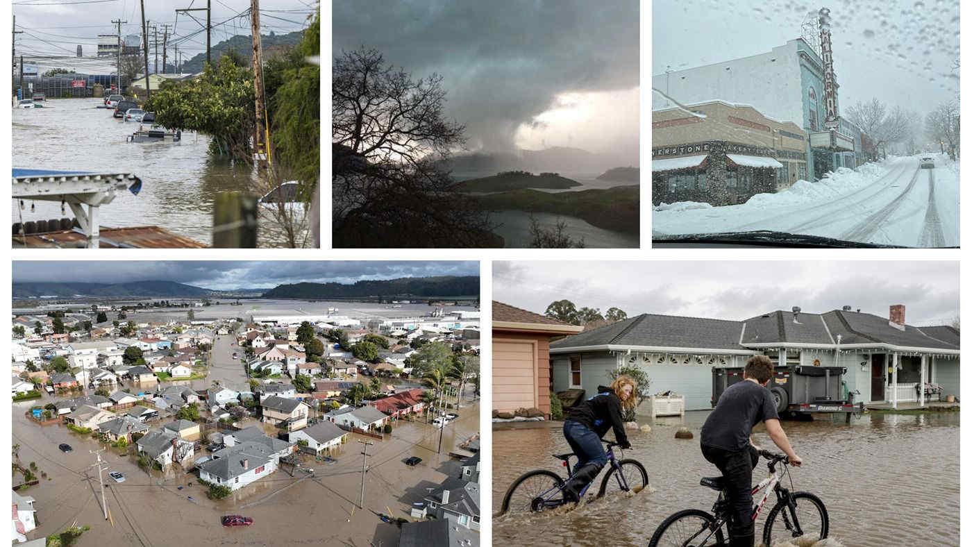 California ancora in massima emergenza per il maltempo: la situazione e le immagini