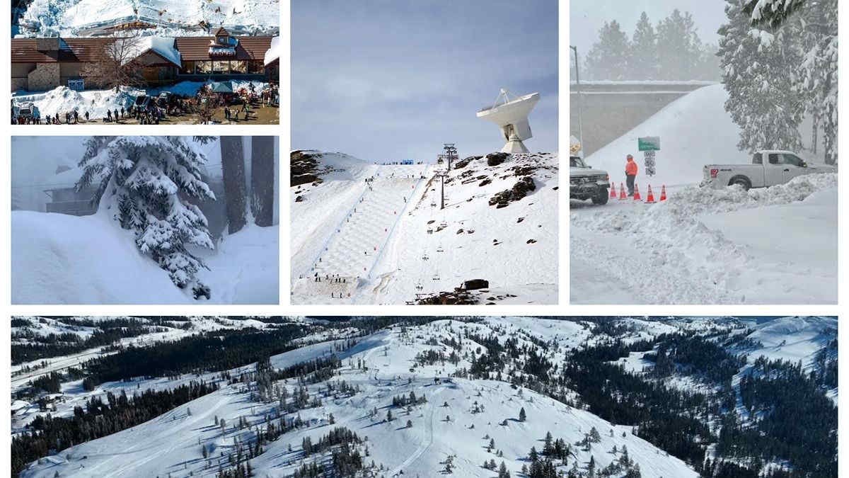 California, Sierra Nevada sommersa dalla neve: foto, video e ultime news