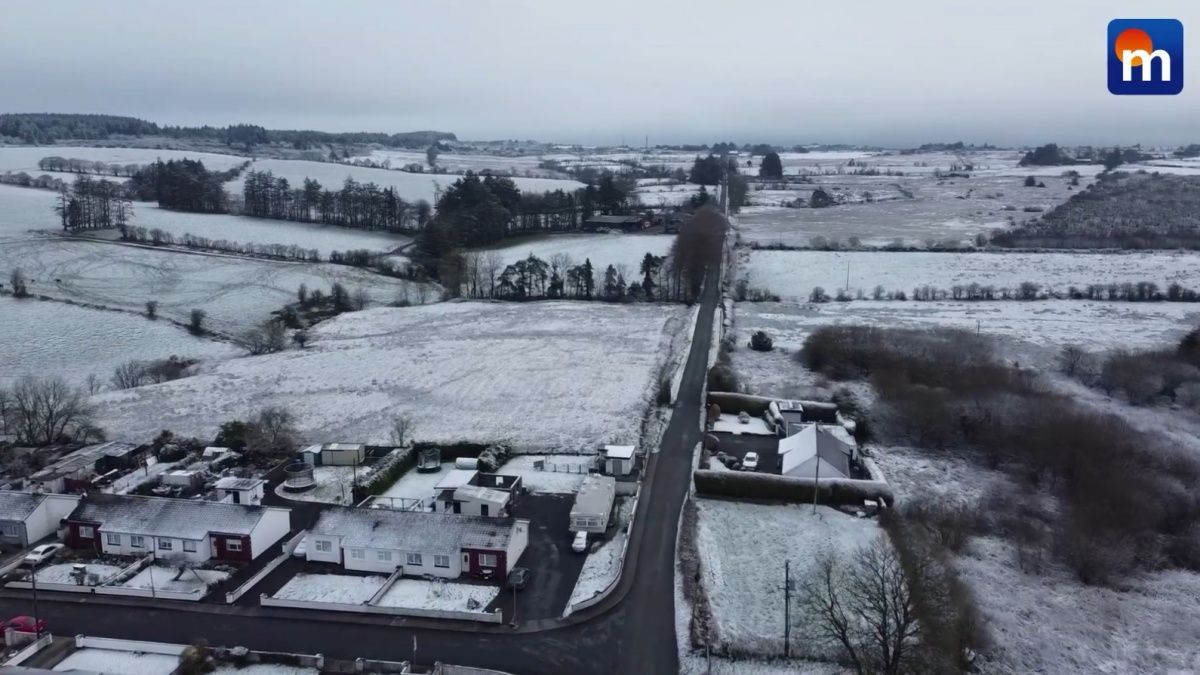 Neve e gelo in Irlanda: il panorama imbiancato che toglie il fiato. VIDEO