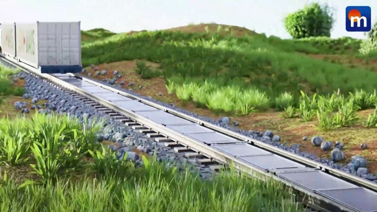 Pannelli solari tra i binari della ferrovia? L’idea dalla Svizzera. VIDEO