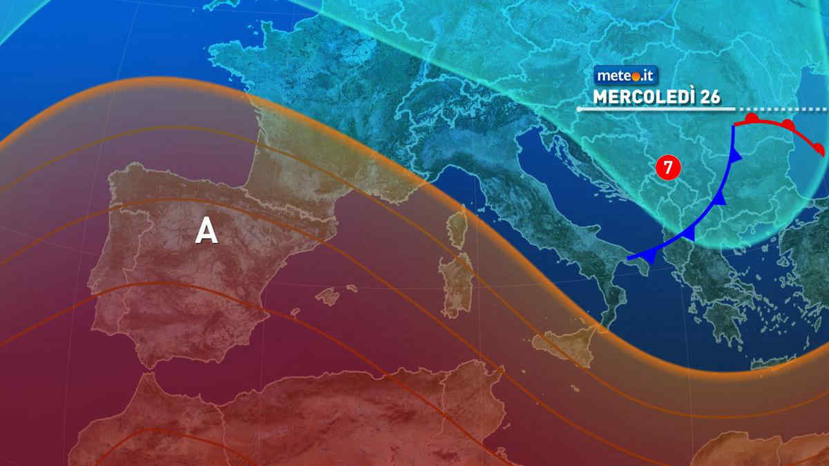 Meteo, dal 26 aprile fase stabile ma anche caldo anomalo