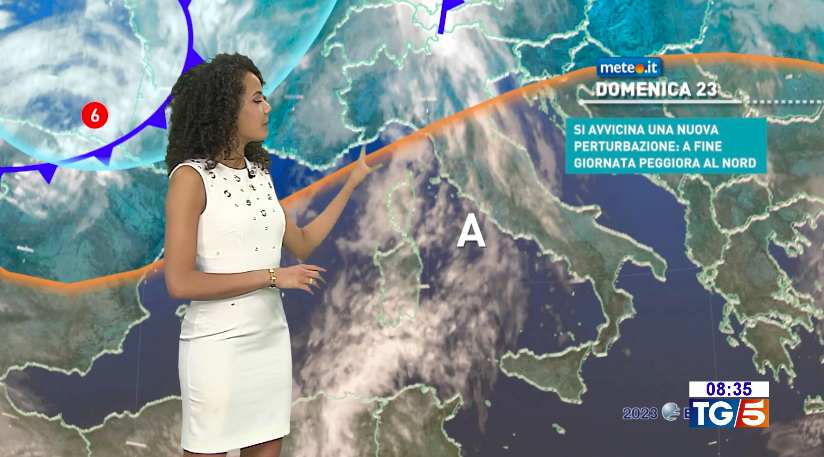 Meteo, 23 aprile con nuova perturbazione al Nord