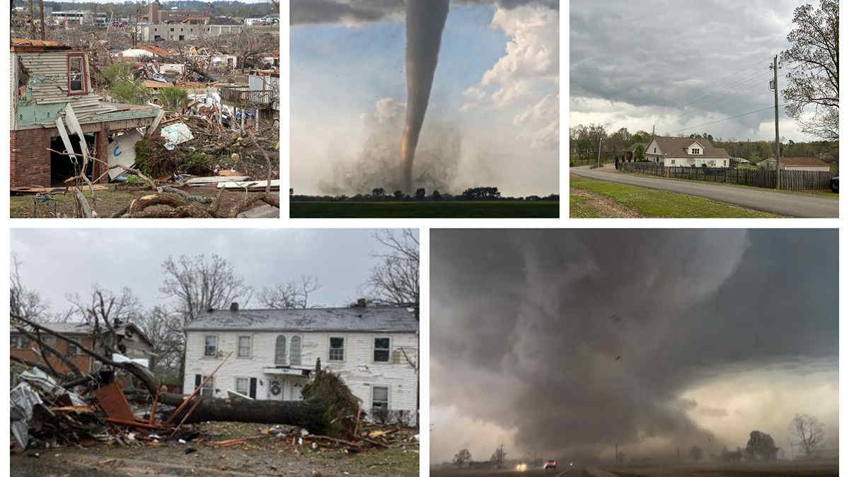 Usa, decine di tornado: flagellati Arkansas e Illinois, si contano vittime e feriti. Le immagini