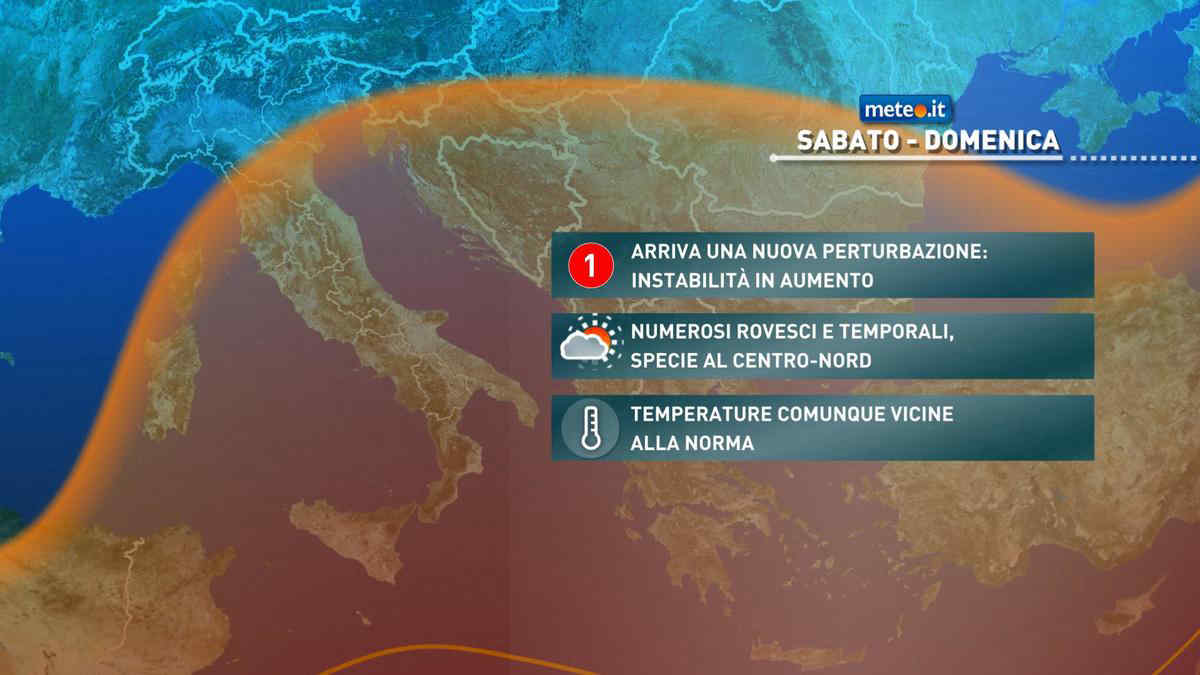 Meteo, Ponte del 2 giugno: weekend con temporali diffusi al Centro-Nord e in Sardegna