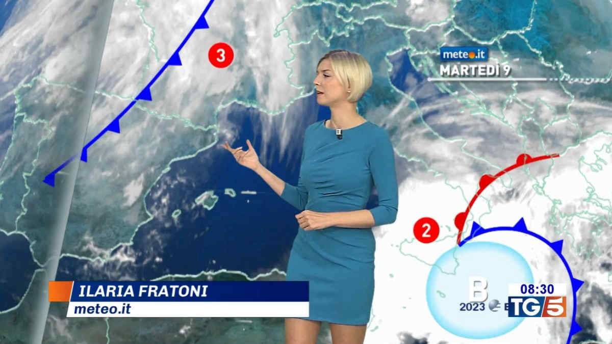 Meteo: treno di perturbazioni sull'Italia, piogge intense in vista. Le previsioni dal 9 maggio