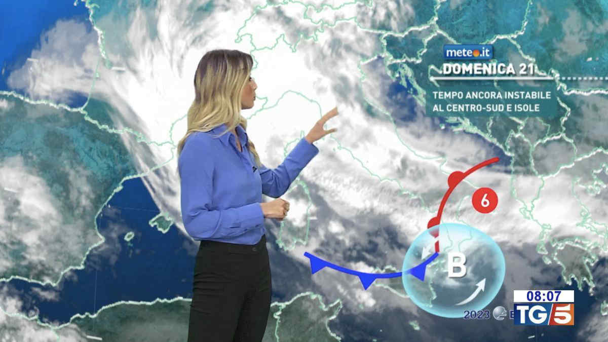 Meteo, 21 maggio con vento e temporali: le zone a rischio