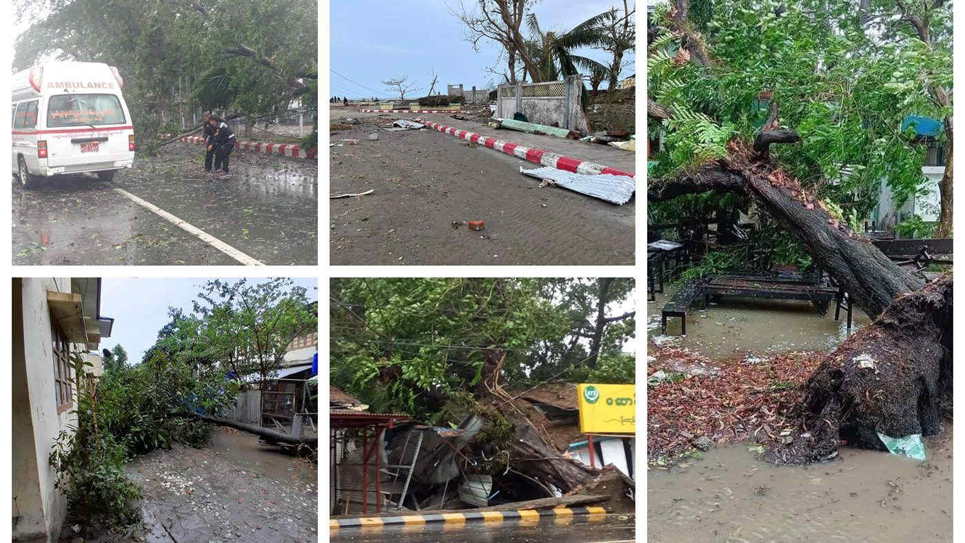 Il ciclone Mocha si abbatte sul Myanmar: prime vittime e devastazione