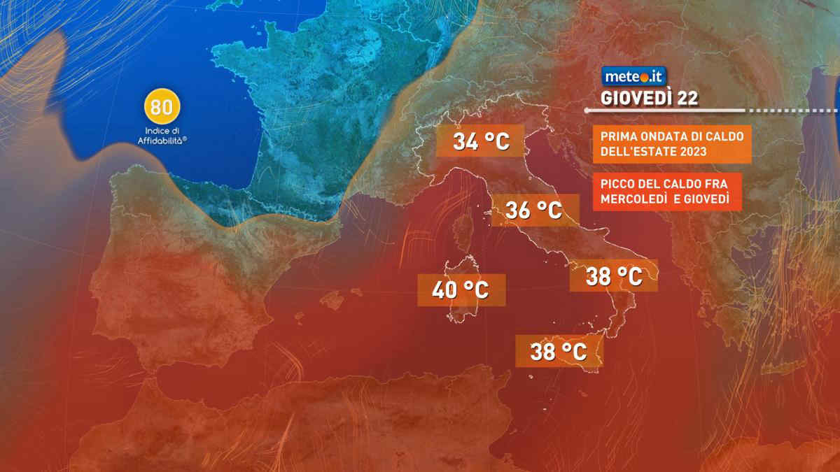 Meteo, tutti i dettagli sull'ondata di caldo africano