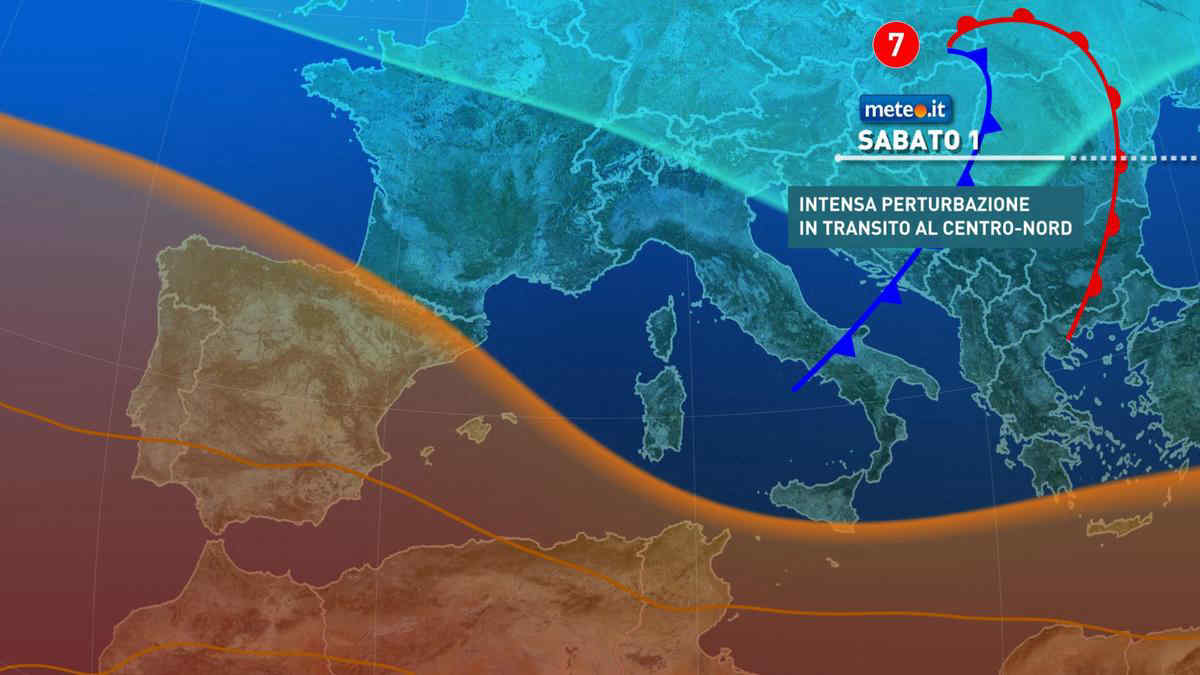 Meteo, maltempo tra venerdì 30 e il primo weekend di luglio: temporali anche forti