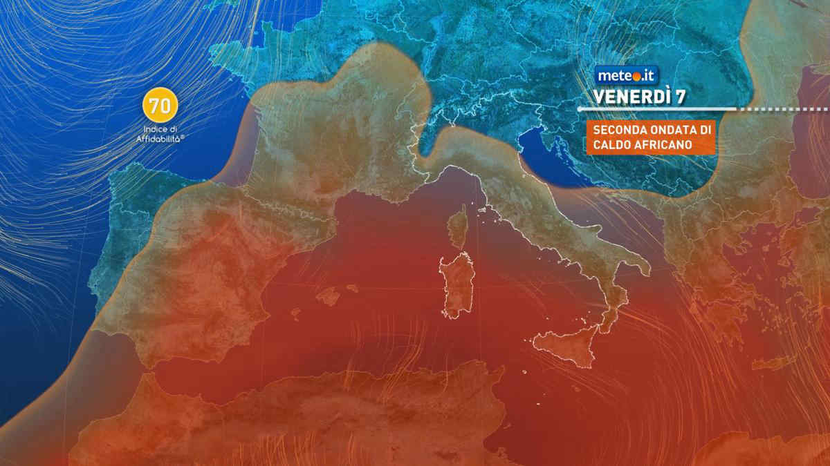 Meteo, arriva la seconda ondata di caldo dell'estate 2023: la tendenza e le zone più roventi