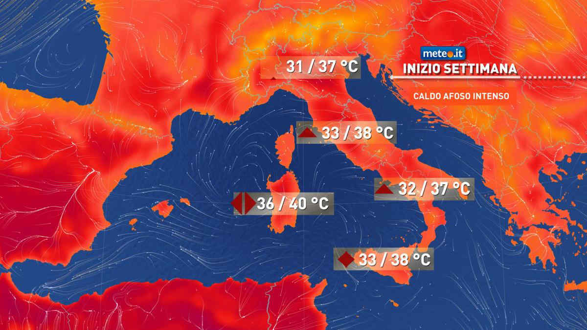 Meteo 10 luglio, caldo e afa in tutta Italia: le previsioni nei dettagli