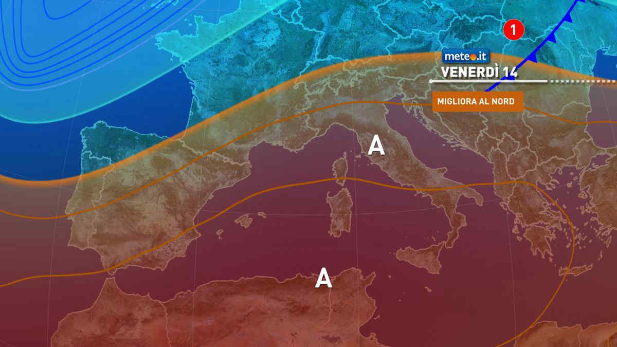 Tra venerdì 14 e il weekend tempo più stabile e caldo in aumento: le previsioni meteo