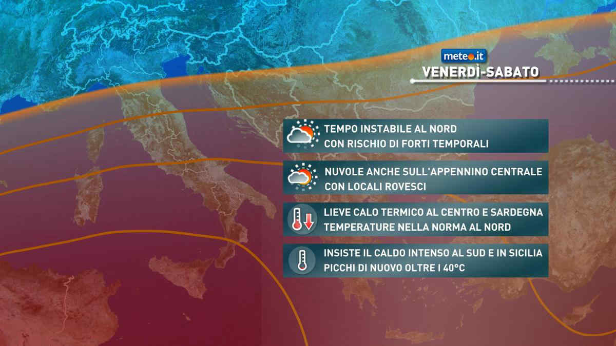 Meteo 21 luglio: forti temporali al Nord, grandine e raffiche di vento. Le zone più a rischio