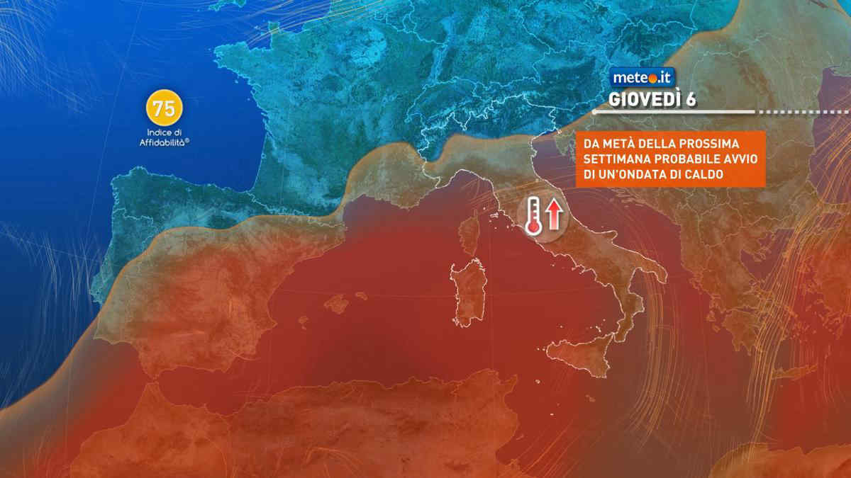 Meteo, in arrivo la seconda ondata di caldo africano dell'estate: ecco quando