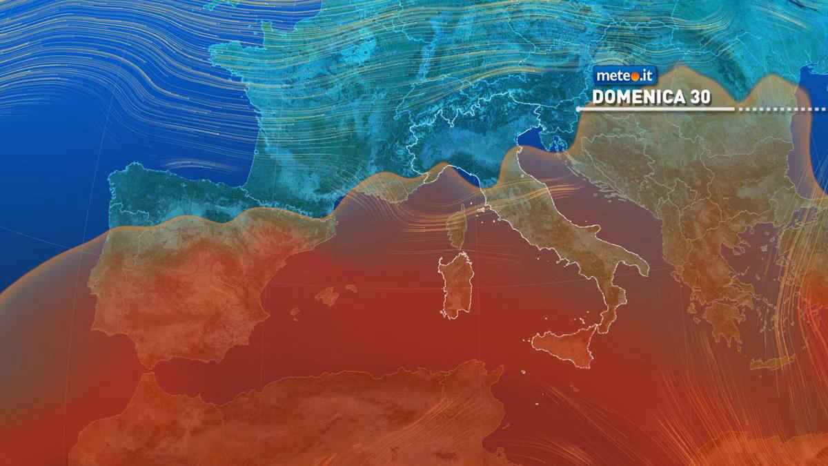 Meteo, 30 luglio con caldo più intenso al Centro-Sud. Afa al Nord